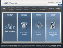 Tablet Screenshot of drsaurfinancial.com